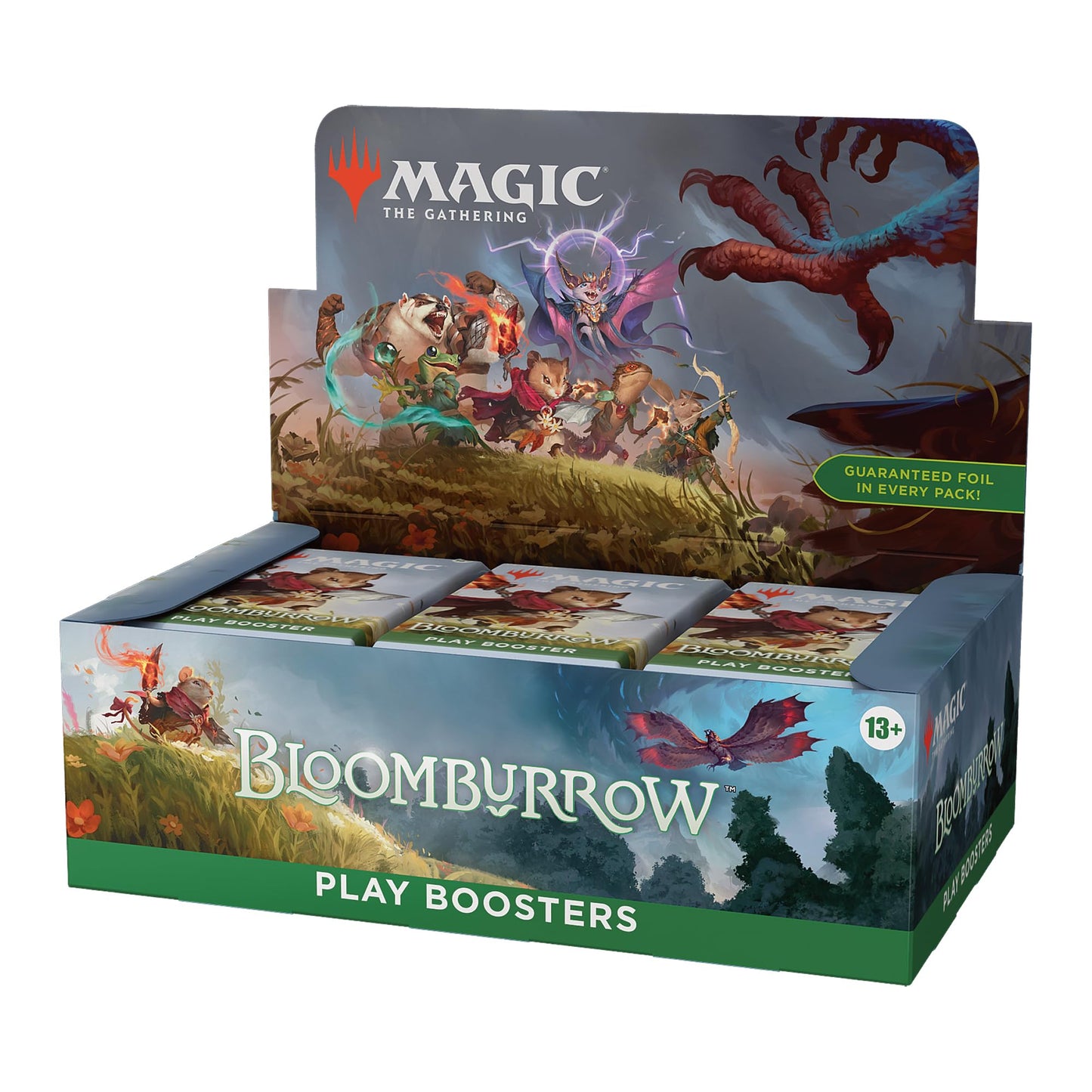Magic: The Gathering Bloomburrow Play Booster Box – 36 Packs (504 Cards)
