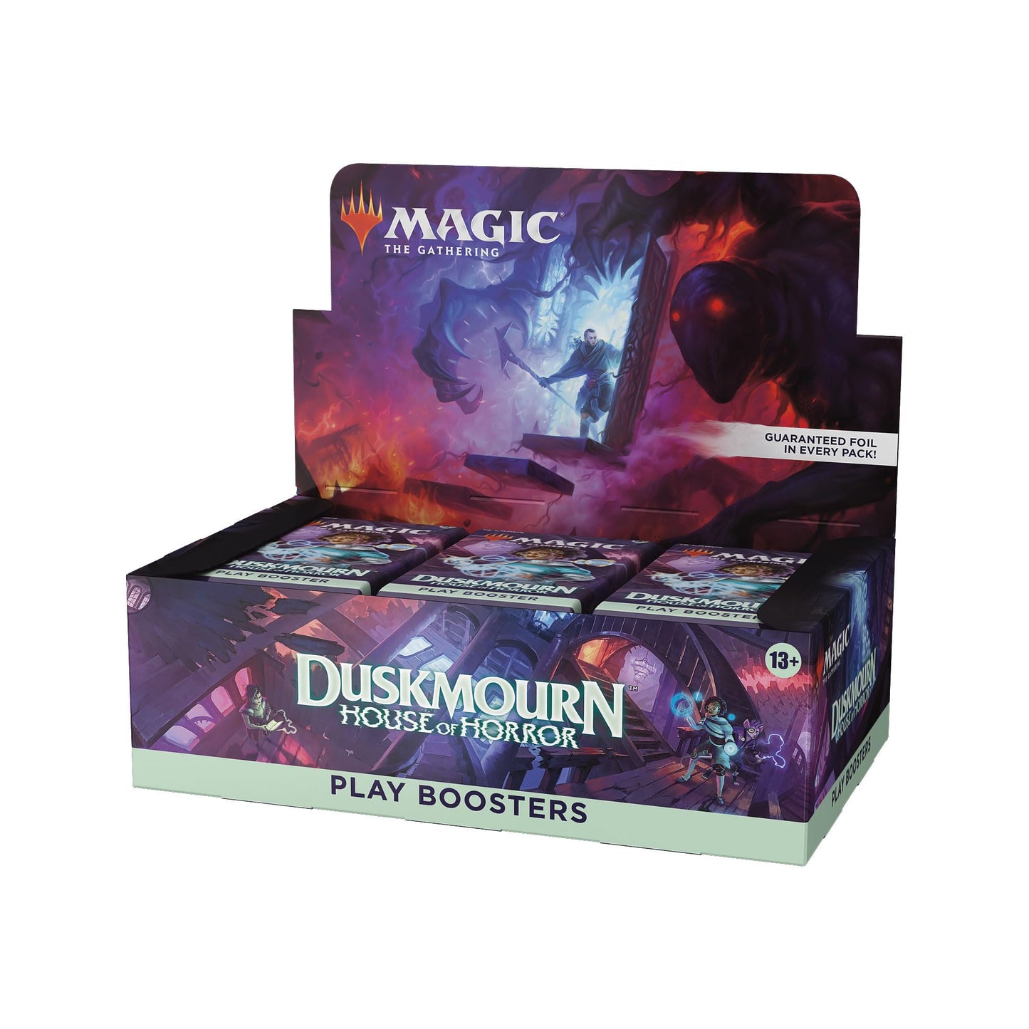 Magic: The Gathering Duskmourn: House of Horror Play Booster Box – 36 Play Boosters for Limited Play