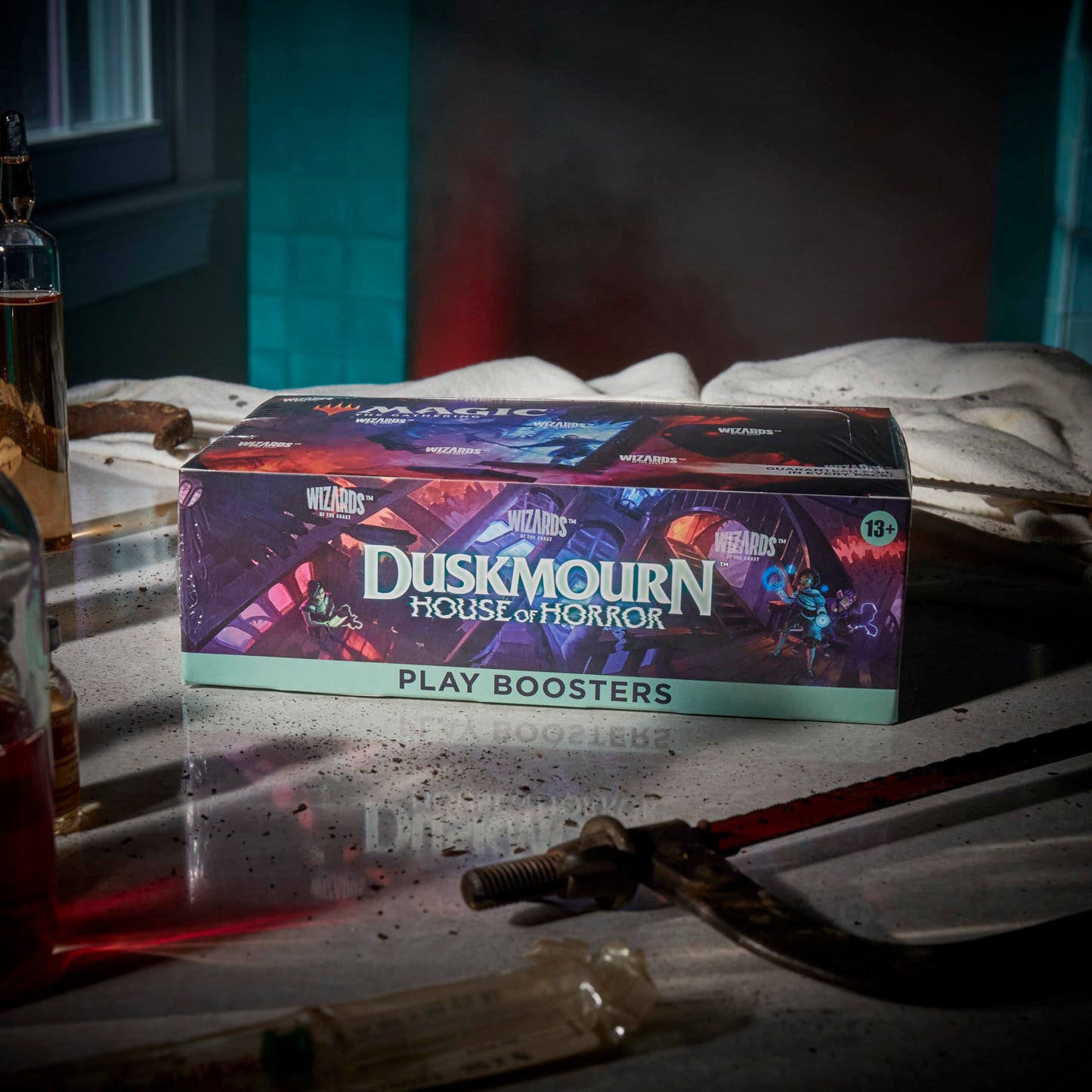Magic: The Gathering Duskmourn: House of Horror Play Booster Box – 36 Play Boosters for Limited Play