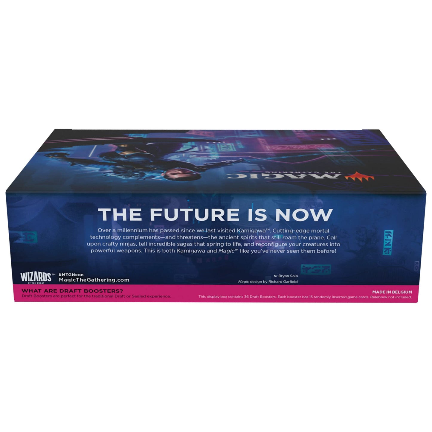 Magic: The Gathering Kamigawa: Neon Dynasty Draft Booster Box — 36 Packs, 540 Cards