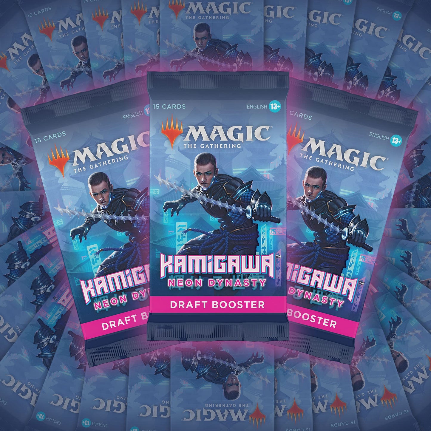 Magic: The Gathering Kamigawa: Neon Dynasty Draft Booster Box — 36 Packs, 540 Cards