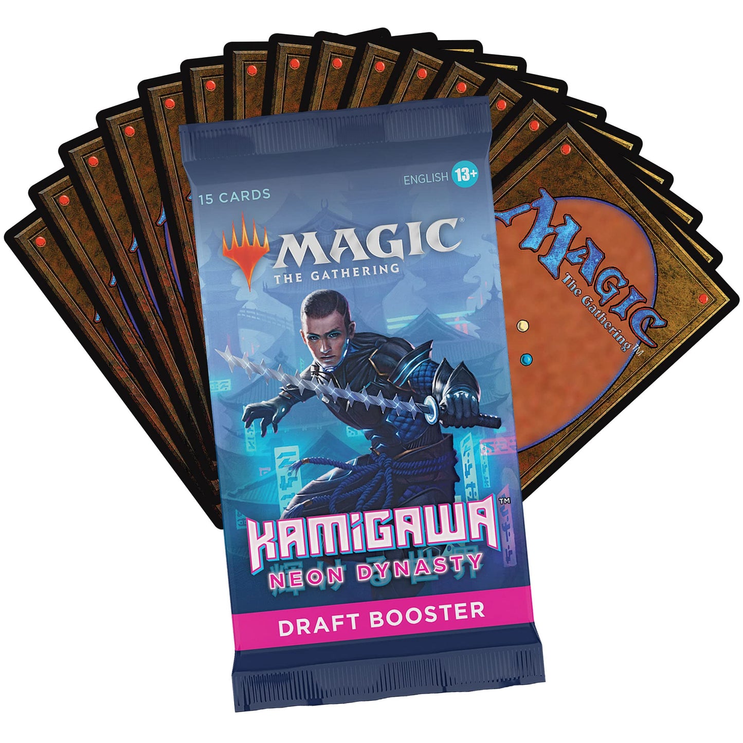 Magic: The Gathering Kamigawa: Neon Dynasty Draft Booster Box — 36 Packs, 540 Cards