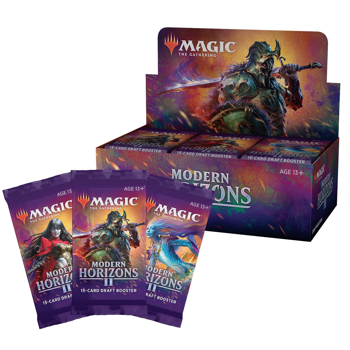 Magic: The Gathering Modern Horizons 2 Draft Booster Box – 36 Packs (540 Cards)