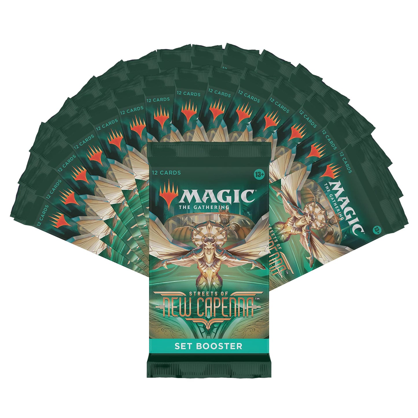 Magic: The Gathering Streets of New Capenna Set Booster Box – 30 Packs + 1 Gala Greeters Topper (361 Cards)