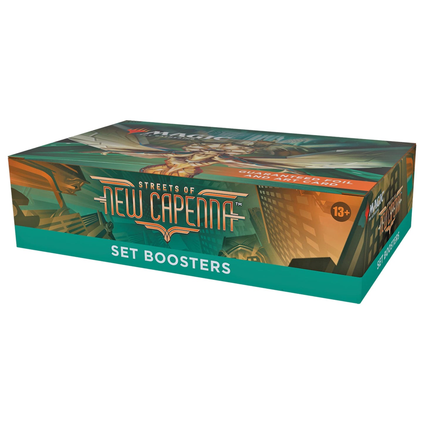 Magic: The Gathering Streets of New Capenna Set Booster Box – 30 Packs + 1 Gala Greeters Topper (361 Cards)