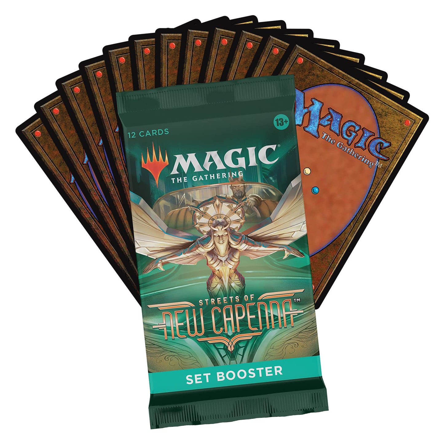 Magic: The Gathering Streets of New Capenna Set Booster Box – 30 Packs + 1 Gala Greeters Topper (361 Cards)