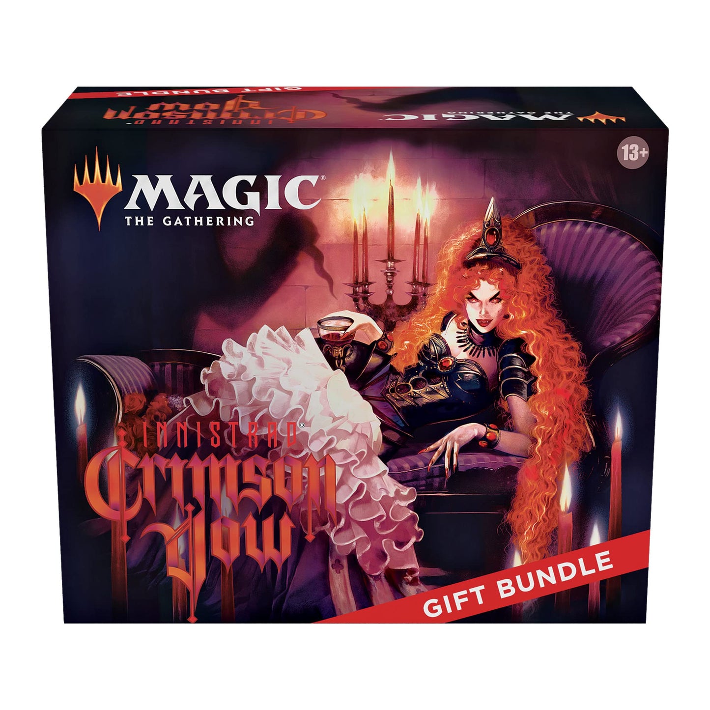 Magic: The Gathering Innistrad Crimson Vow Gift Bundle – 8 Set Boosters + 1 Collector Booster