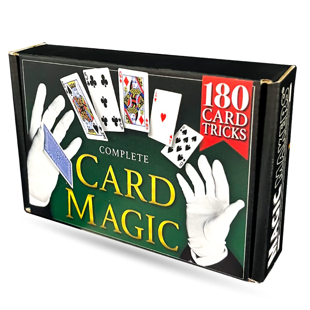 Magic Makers Complete Card Magic: 180 Tricks & Pro Routines for All Skill Levels