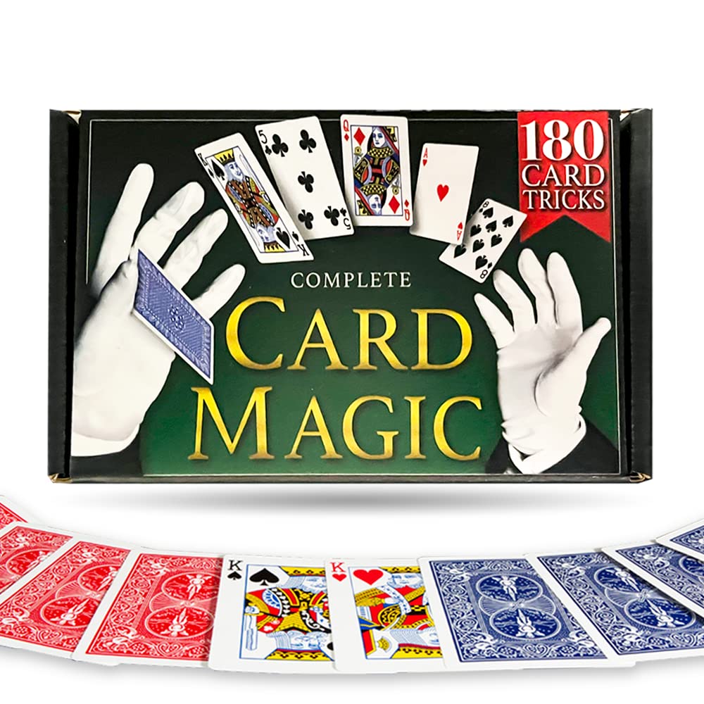 Magic Makers Complete Card Magic: 180 Tricks & Pro Routines for All Skill Levels