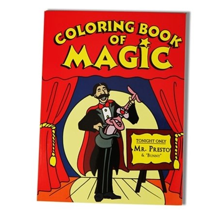 Magic Makers Magic Coloring Book Trick — Magician's Choice, 8.5 x 11 inches