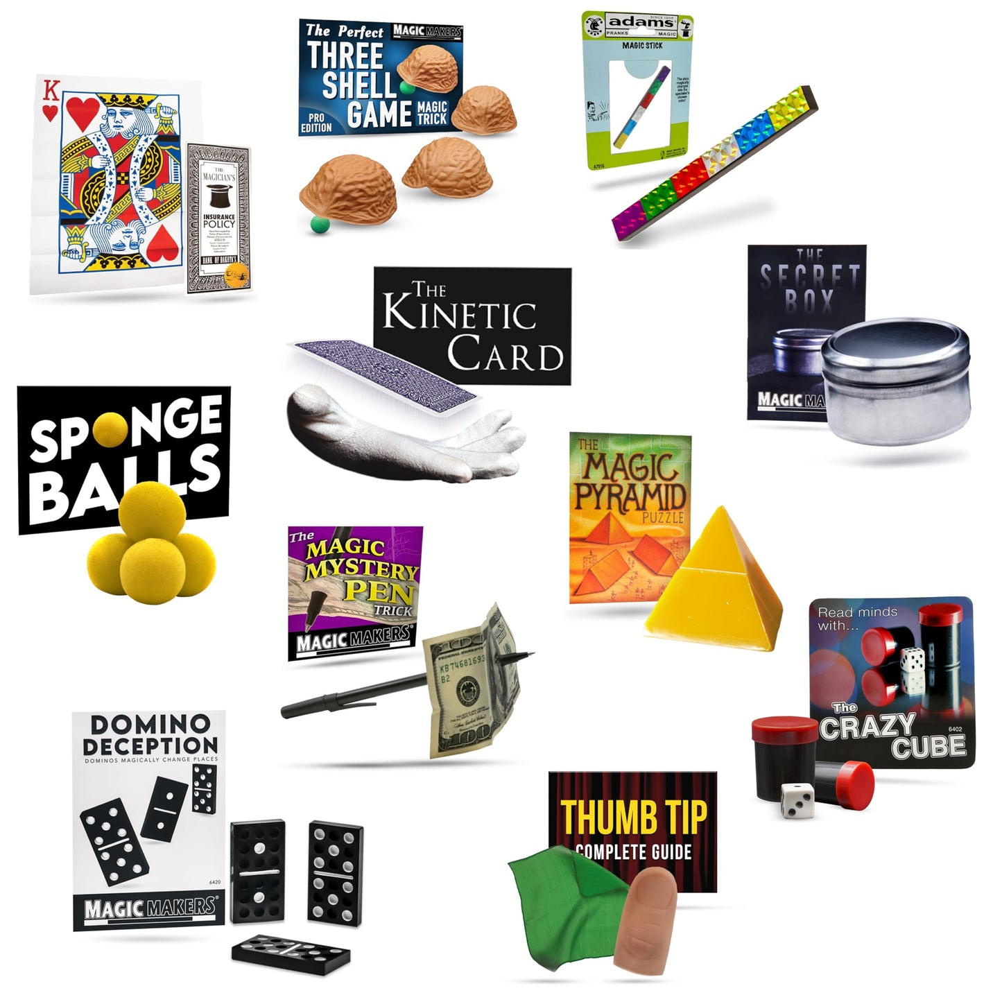 Magic Makers Ultimate Magic Trick Kit: 350 Tricks + Online Learning