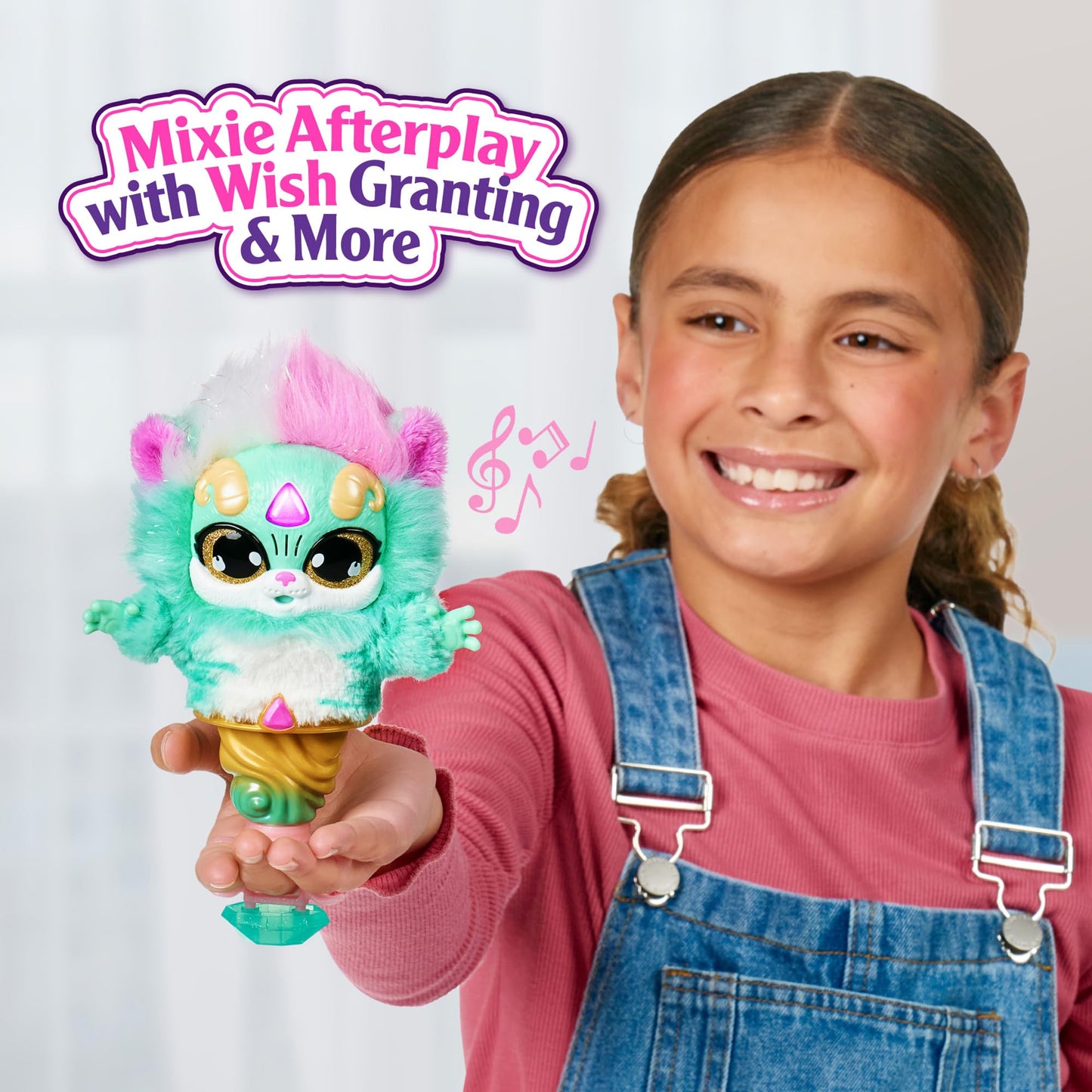 Magic Mixies Genie Lamp with Interactive Plush — 60+ Lights & Reactions | Amazon Exclusive