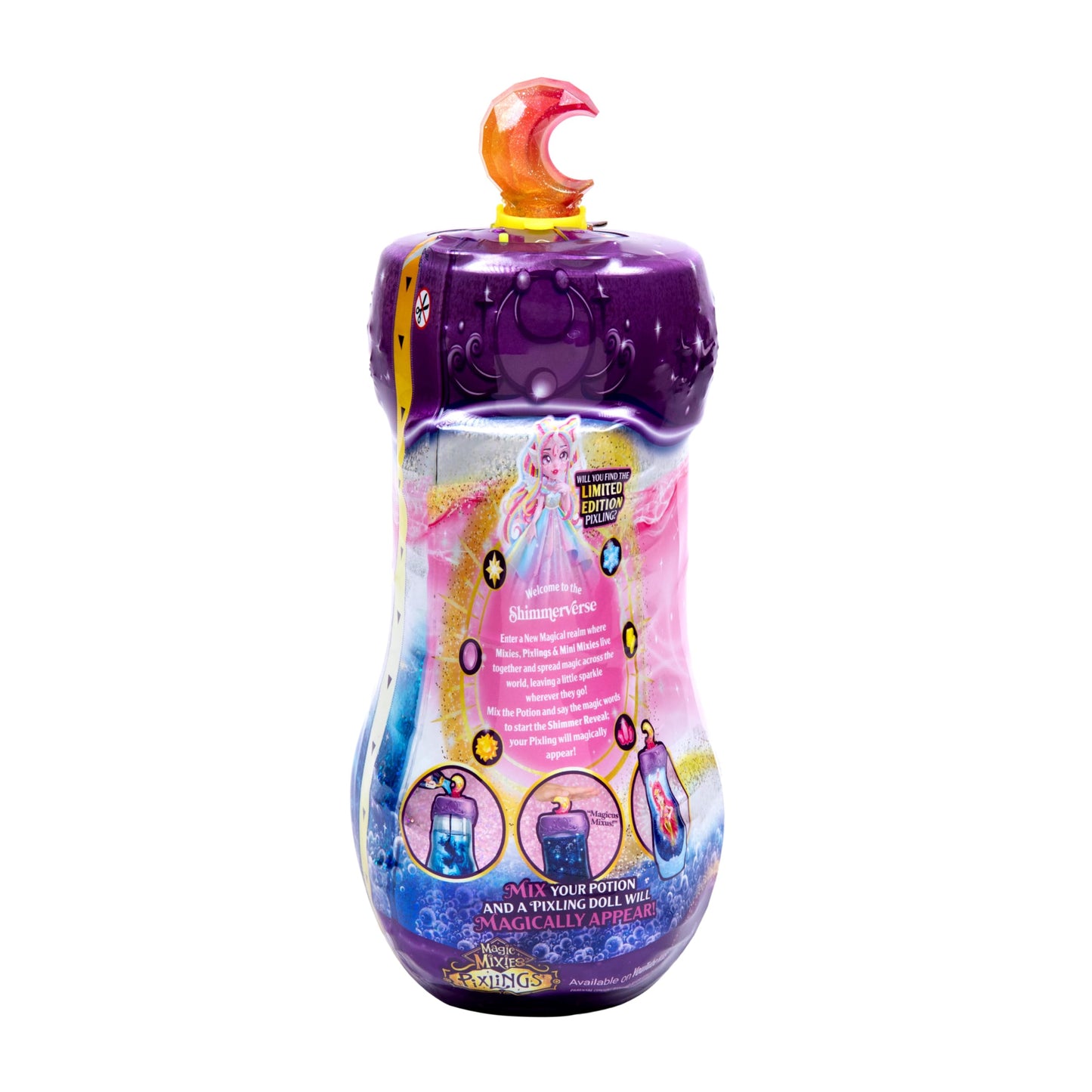 Magic Mixies Pixlings Shimmerverse: Create & Reveal Pheona the Pheonix Doll