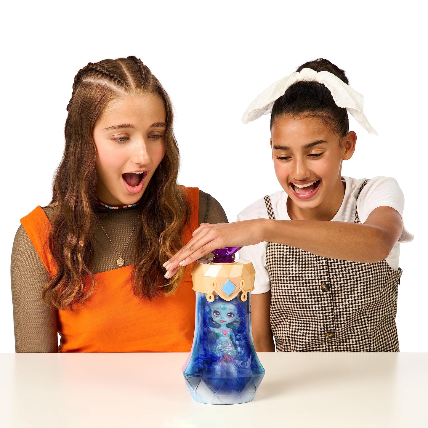 Magic Mixies Pixlings Marena Mermaid Pixling – Create Potion to Reveal a 6.5-Inch Doll