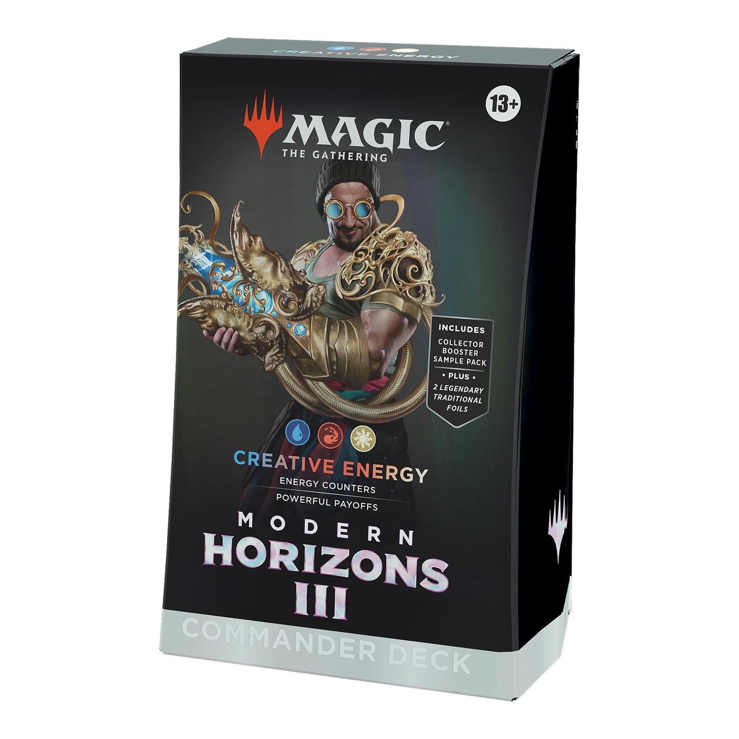 Magic: The Gathering Modern Horizons 3 Creative Energy Commander Deck (100 Cards + Collector Pack)