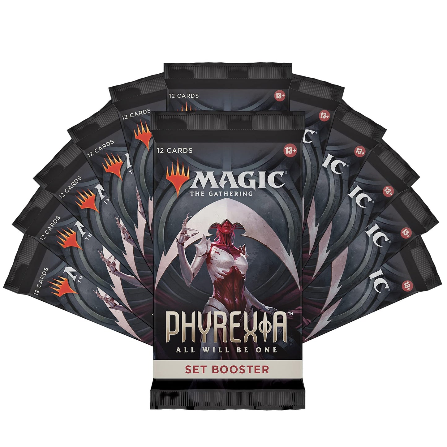 Magic Phyrexia: All Will Be One Bundle – Compleat Edition | 1 Compleat Edition Booster, 12 Set Boosters & Exclusive Accessories | MTG D20100000