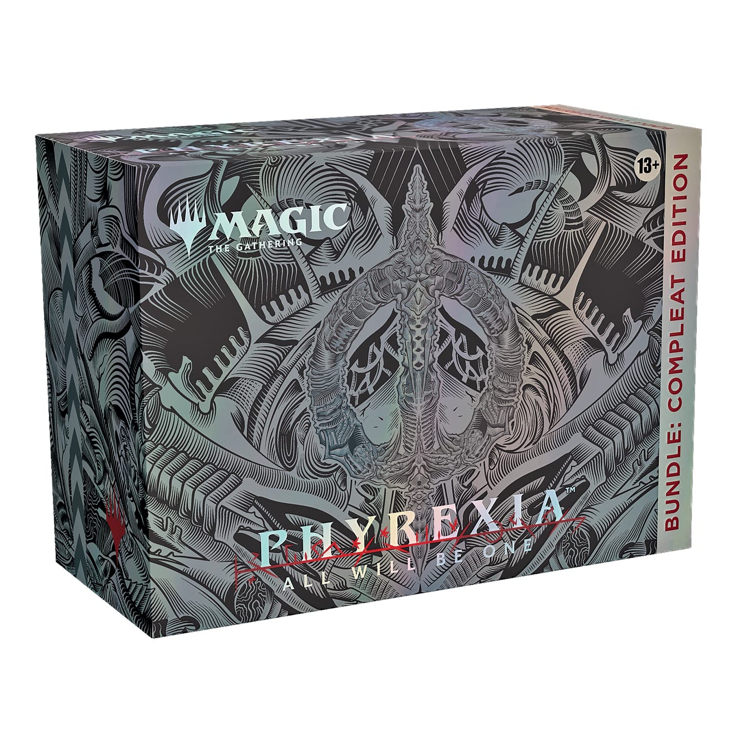 Magic Phyrexia: All Will Be One Bundle – Compleat Edition | 1 Compleat Edition Booster, 12 Set Boosters & Exclusive Accessories | MTG D20100000