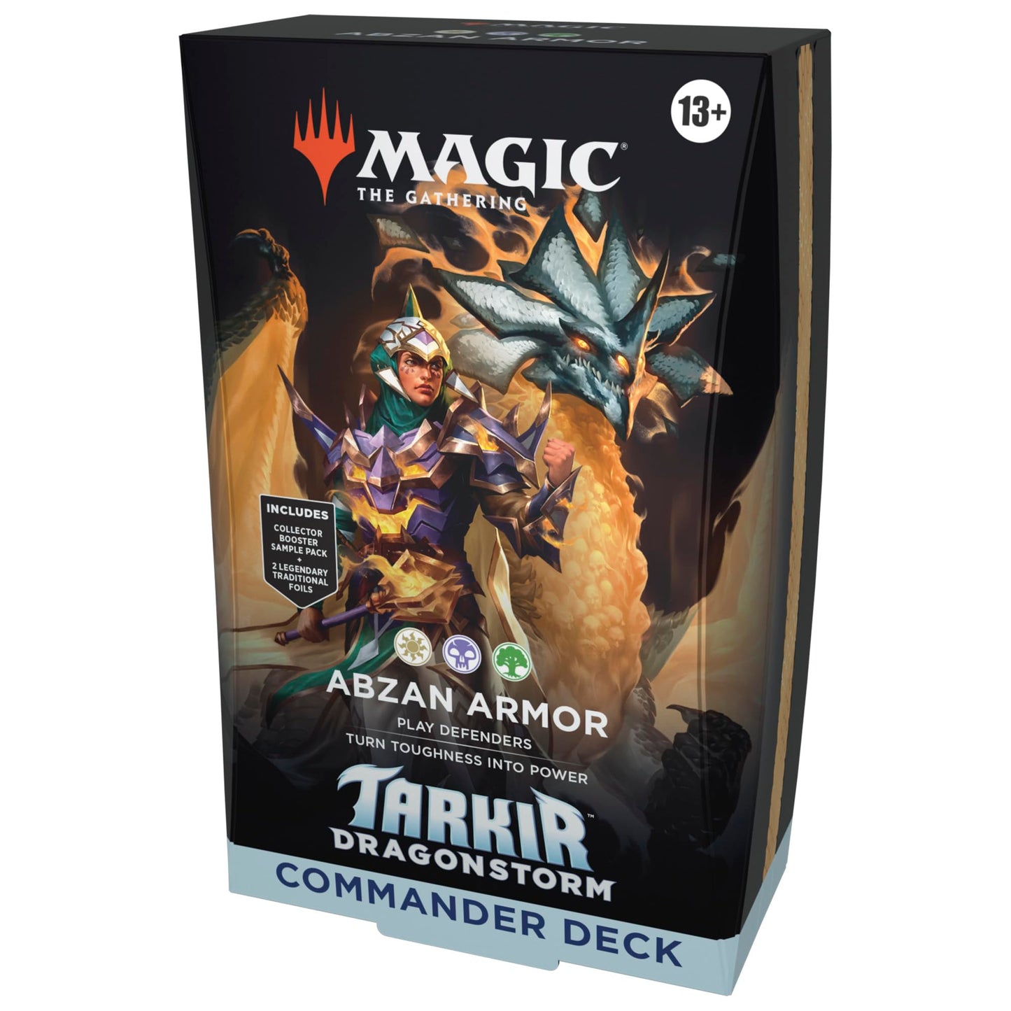 Magic: The Gathering Tarkir Dragonstorm Commander Deck – Abzan Armor (100 Cards)