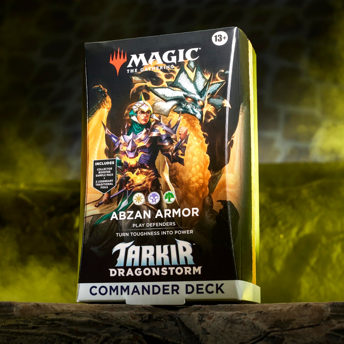 Magic: The Gathering Tarkir Dragonstorm Commander Deck – Abzan Armor (100 Cards)