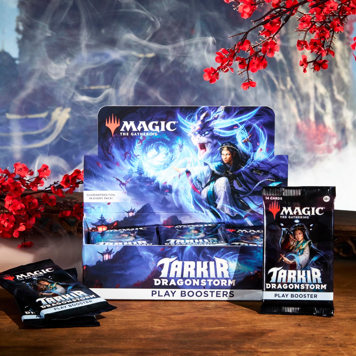 Magic: The Gathering Tarkir Dragonstorm Play Booster Box — 30 Boosters