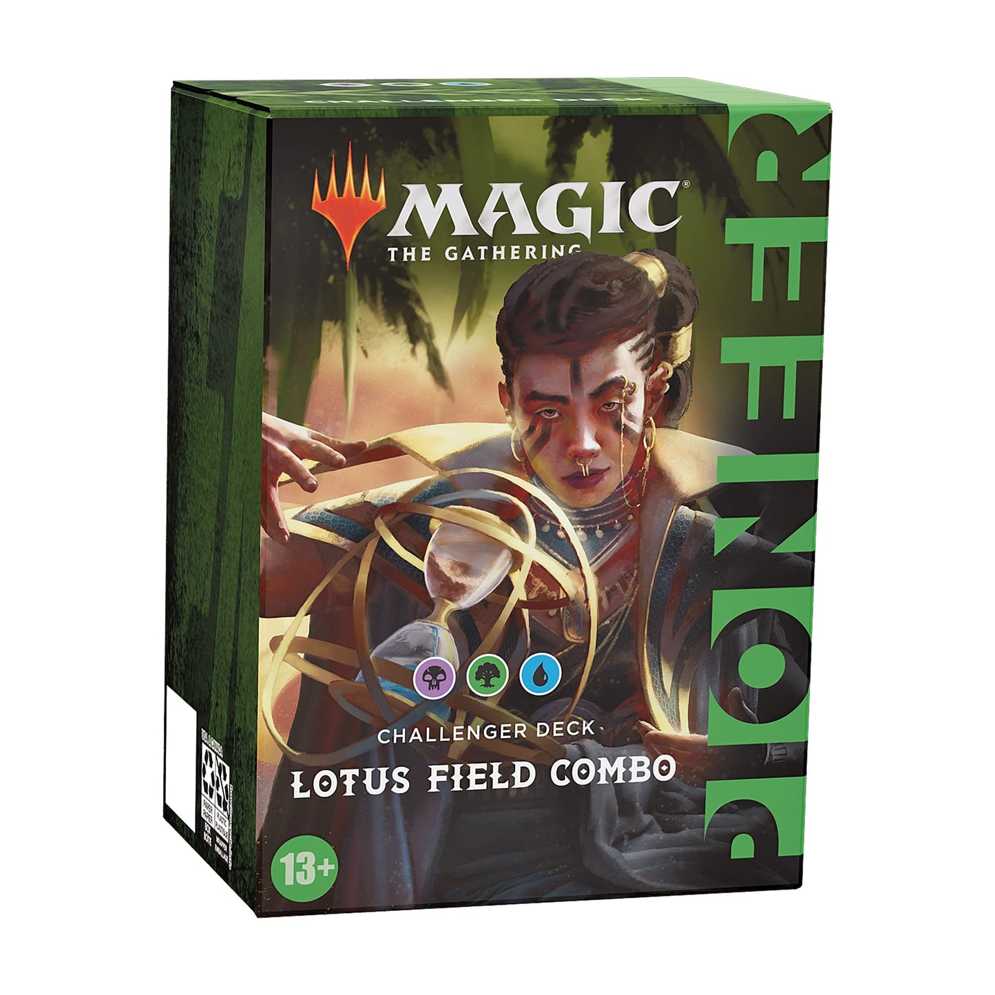 Magic: The Gathering Pioneer Challenger Deck 2021 – Lotus Field Combo (Black-Green-Blue)
