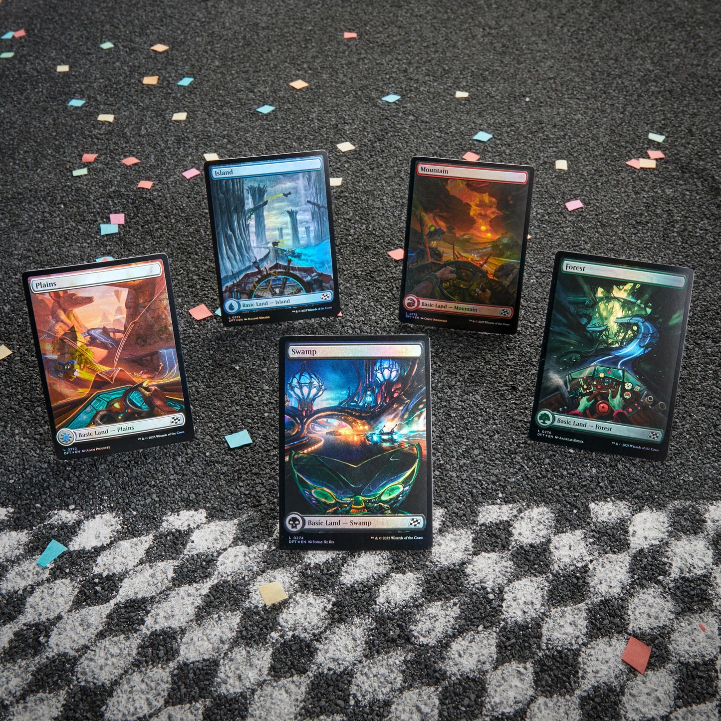 Magic: The Gathering Aetherdrift Bundle – 9 Boosters & Exclusive Accessories