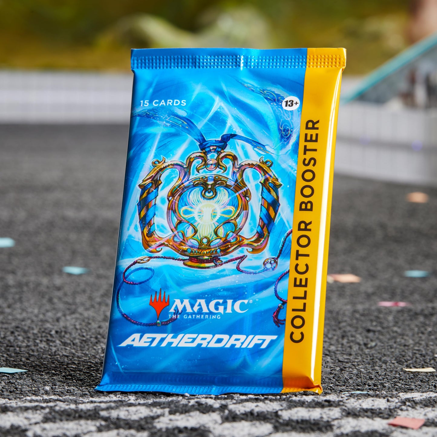 Magic: The Gathering Aetherdrift Collector Booster – 15 Cards