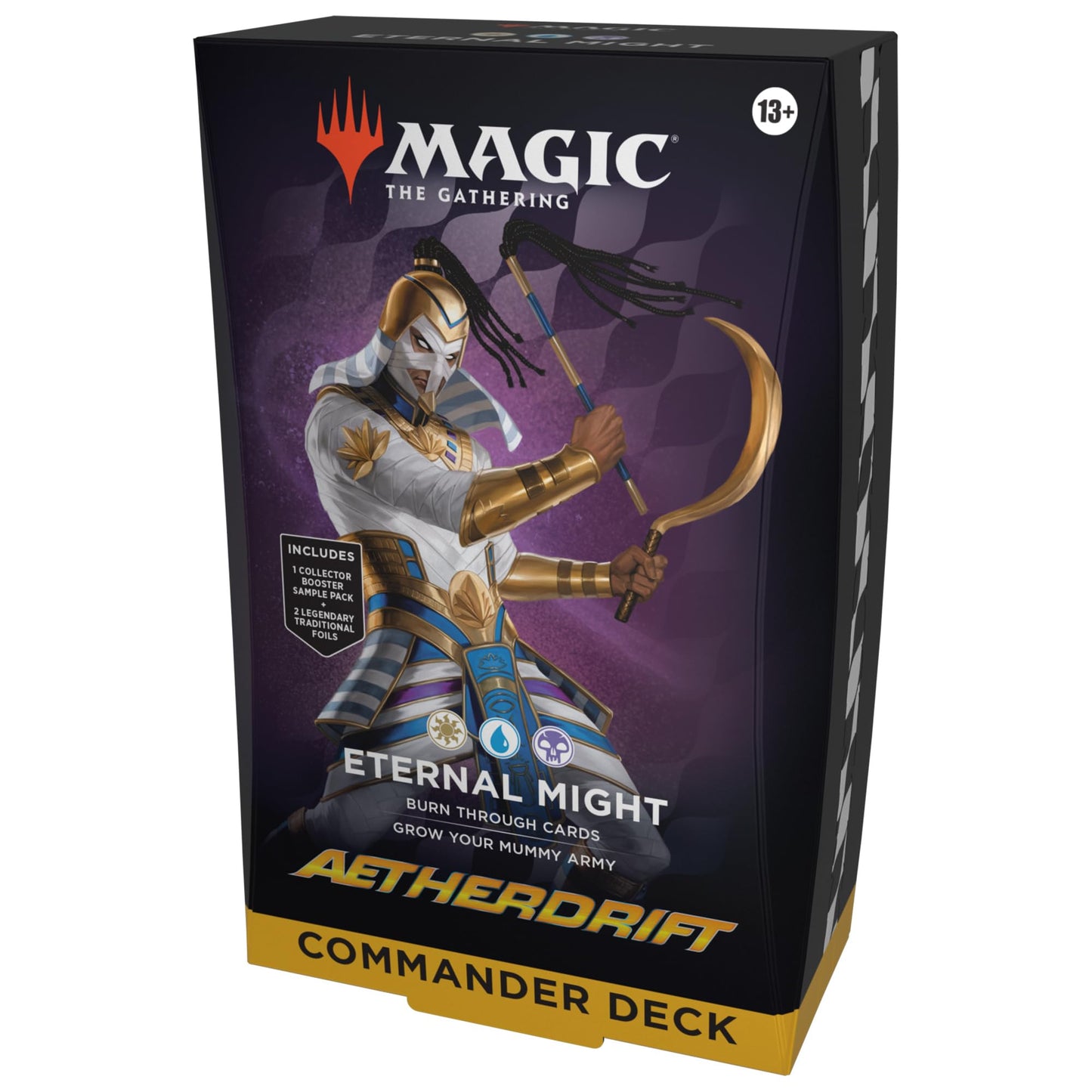 Magic: The Gathering Aetherdrift Eternal Might Commander Deck (100-Card)