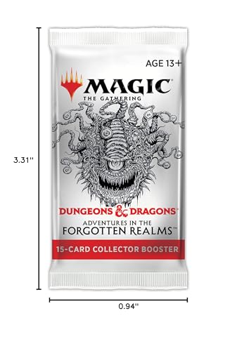 Magic: The Gathering Adventures in the Forgotten Realms Collector Booster – 15 Cards