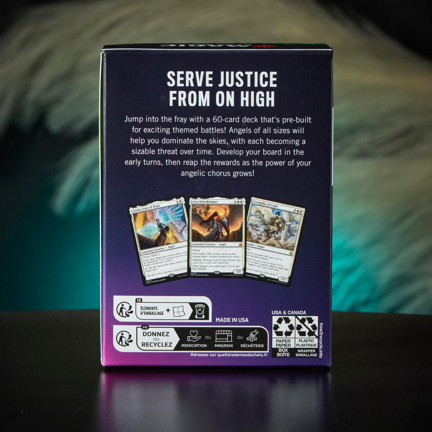 Magic: The Gathering Angels - 60-Card Theme Deck | Ready-to-Play for Standard