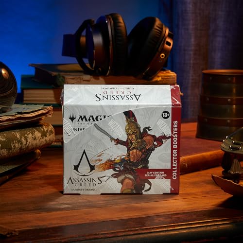 Magic: The Gathering Assassin’s Creed Collector Booster Box | 12 Collector Boosters (10 Cards Each)