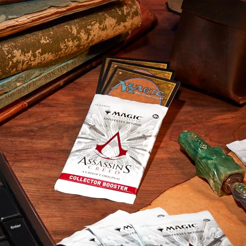 Magic: The Gathering Assassin’s Creed Collector Booster Box | 12 Collector Boosters (10 Cards Each)