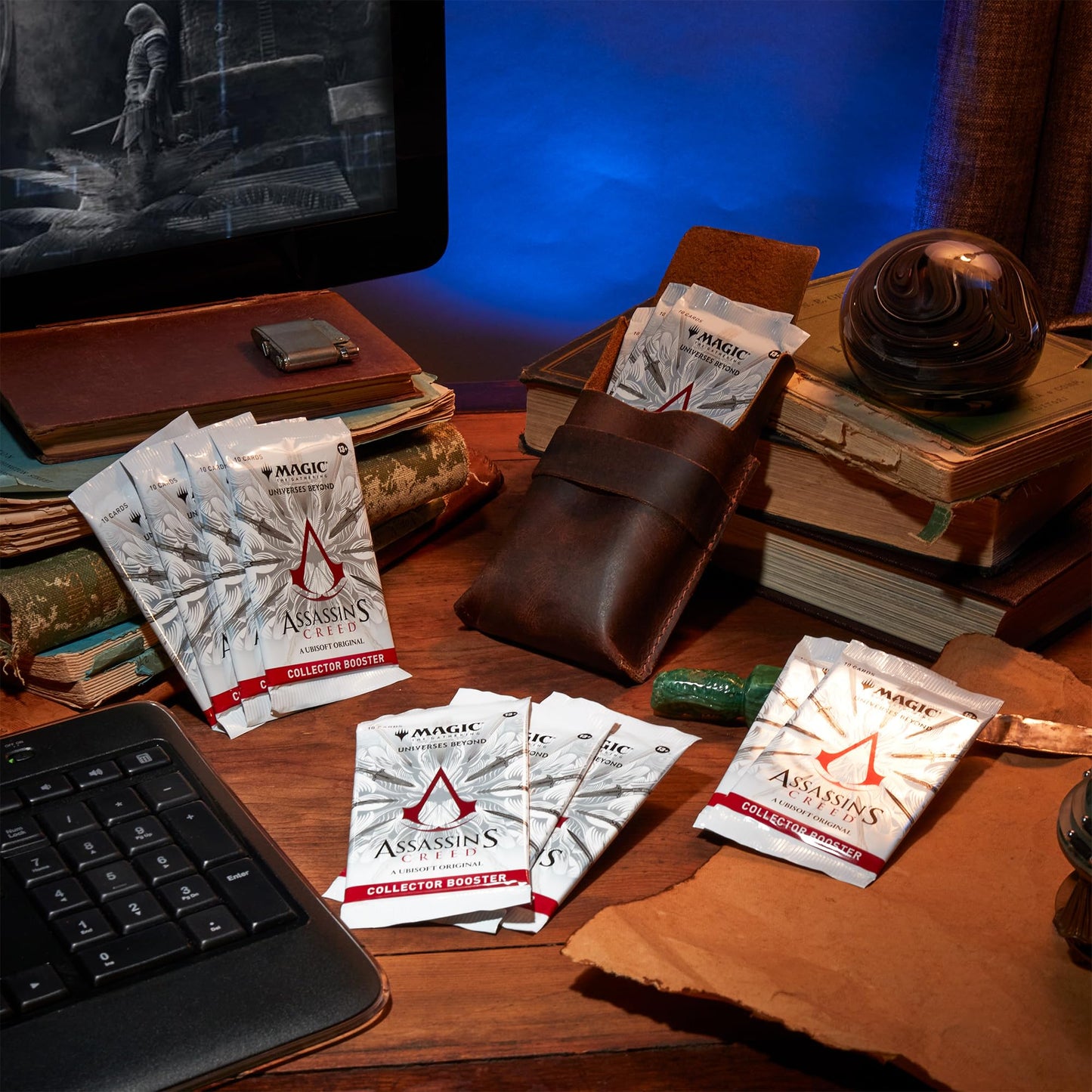 Magic: The Gathering Assassin’s Creed Collector Booster Box | 12 Collector Boosters (10 Cards Each)