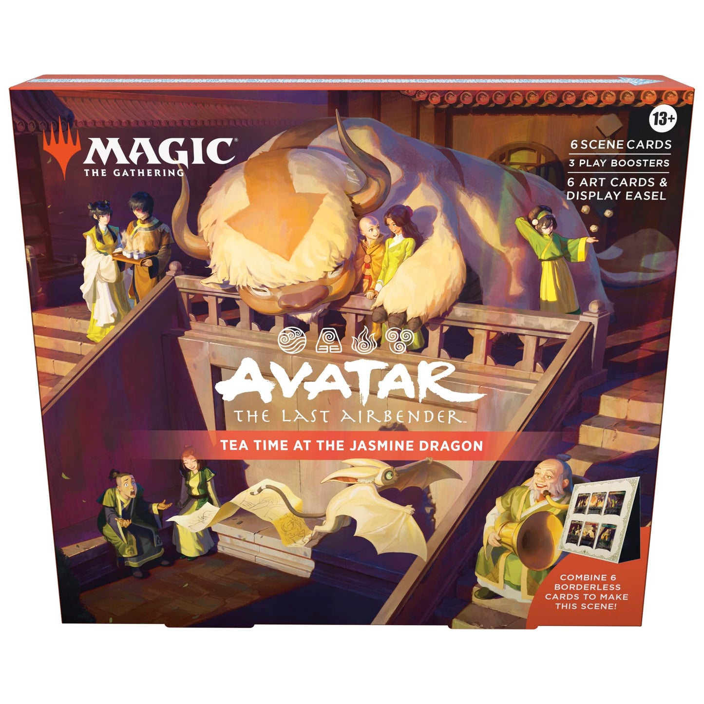 Magic: The Gathering Avatar Scene Box 2 – Tea Time at Jasmine Dragon | 6 Foil Borderless Cards