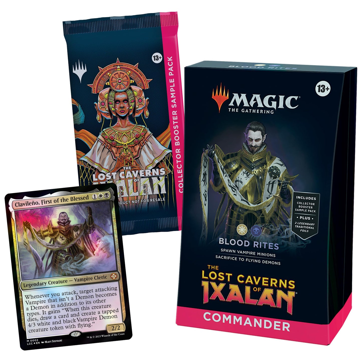 Magic: The Gathering The Lost Caverns of Ixalan Blood Rites Commander Deck – 100-Card Ready-to-Play Set