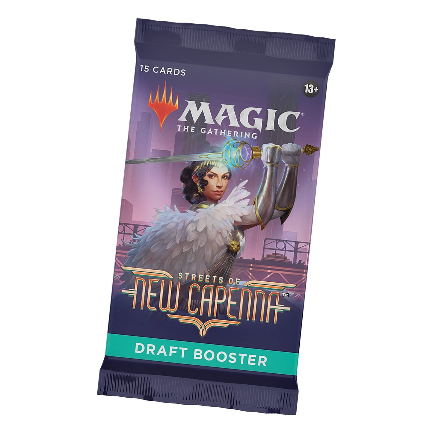 Magic: The Gathering Streets of New Capenna Draft Booster – 15 Cards per Pack
