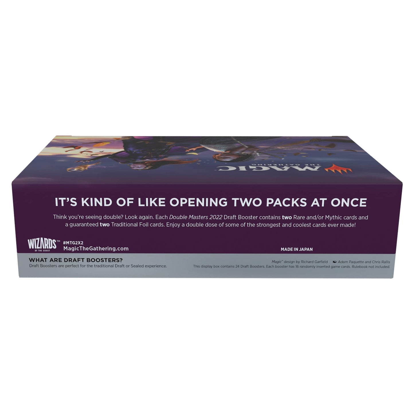 Magic: The Gathering Double Masters 2022 Draft Booster Box – 24 Packs, 384 Cards