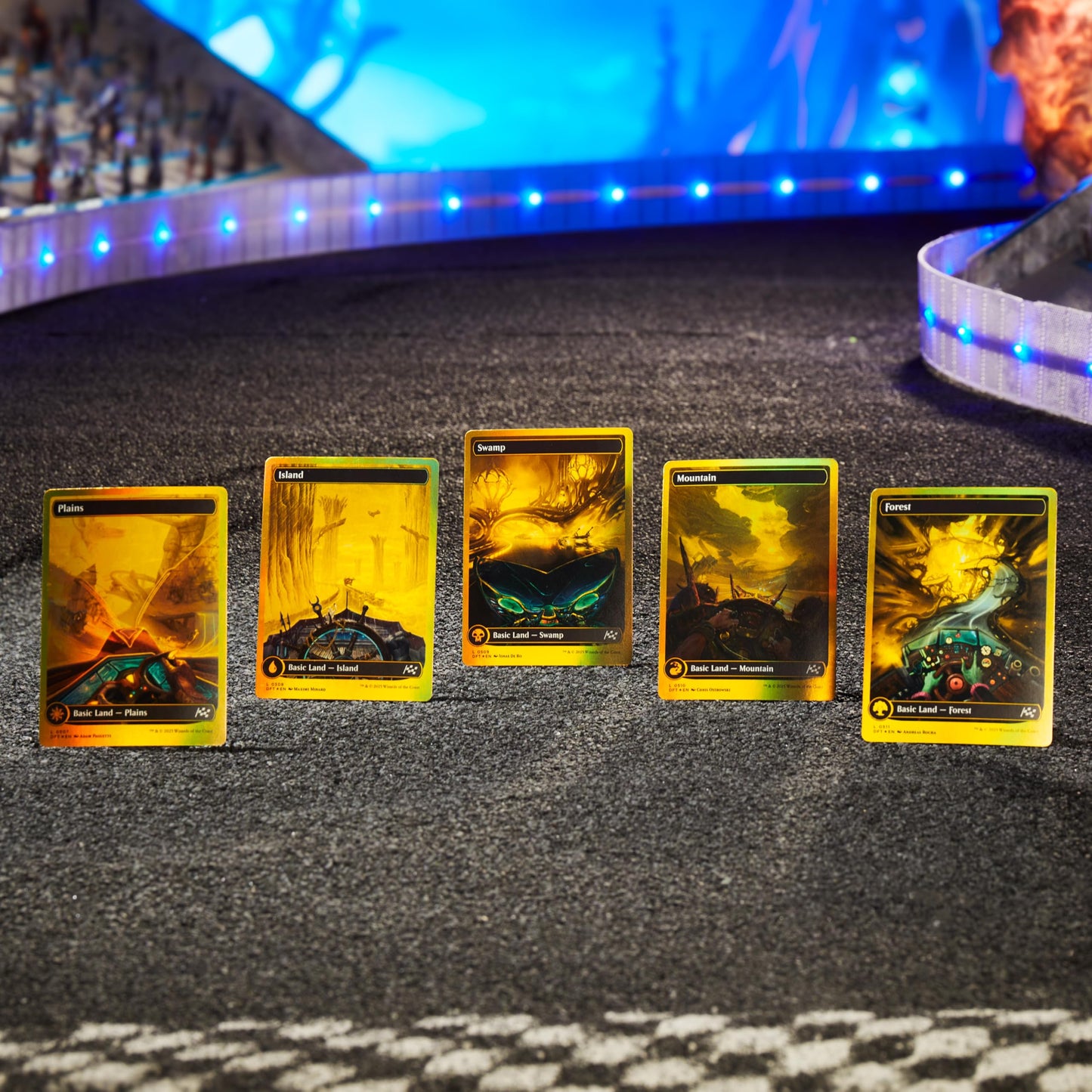 Magic: The Gathering Aetherdrift Finish Line Bundle – Collector & Play Boosters
