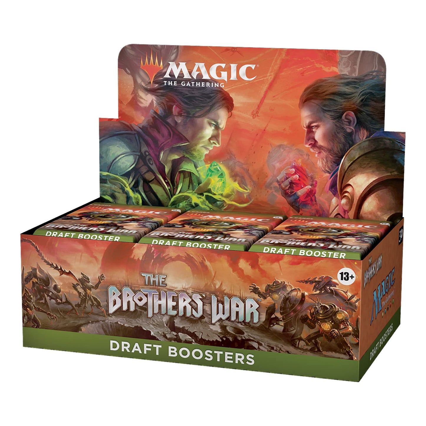 Magic: The Gathering The Brothers' War Draft Booster Box - 36 Packs (540 Cards)