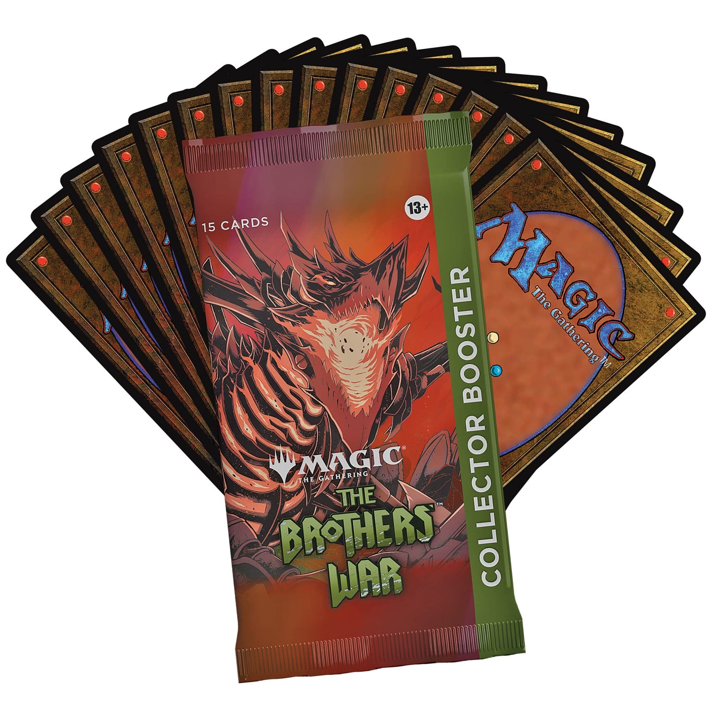 Magic: The Gathering The Brothers’ War Collector Booster – 15 MTG Cards + 1 Foil Token