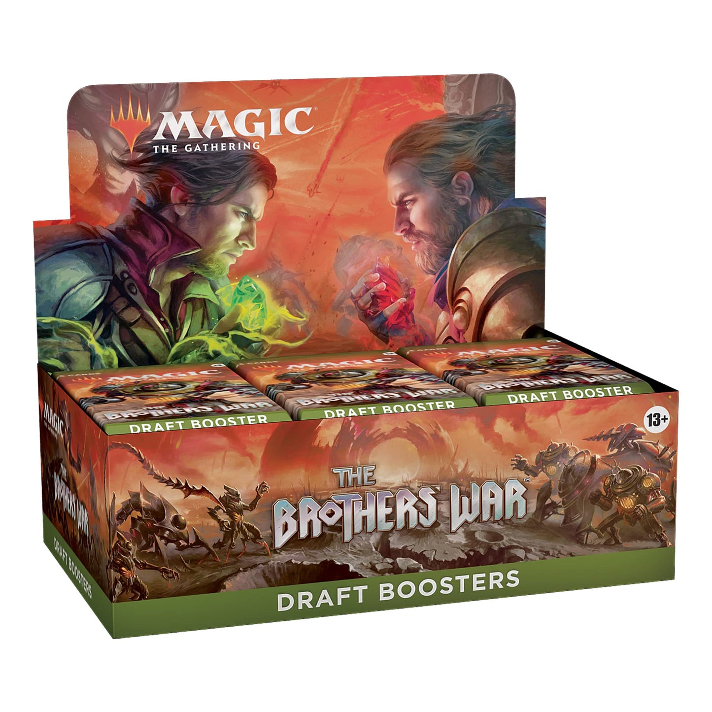 Magic: The Gathering The Brothers' War Draft Booster Box - 36 Packs (540 Cards)