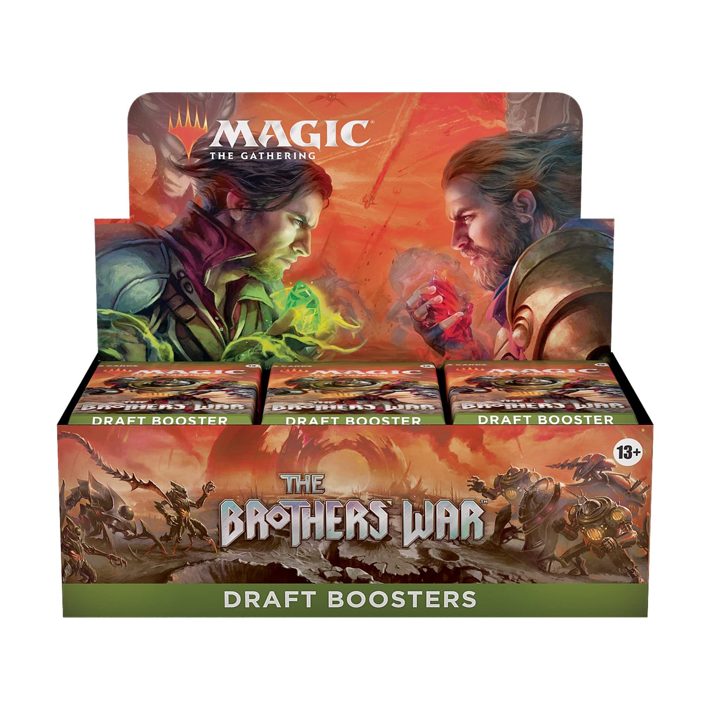 Magic: The Gathering The Brothers' War Draft Booster Box - 36 Packs (540 Cards)