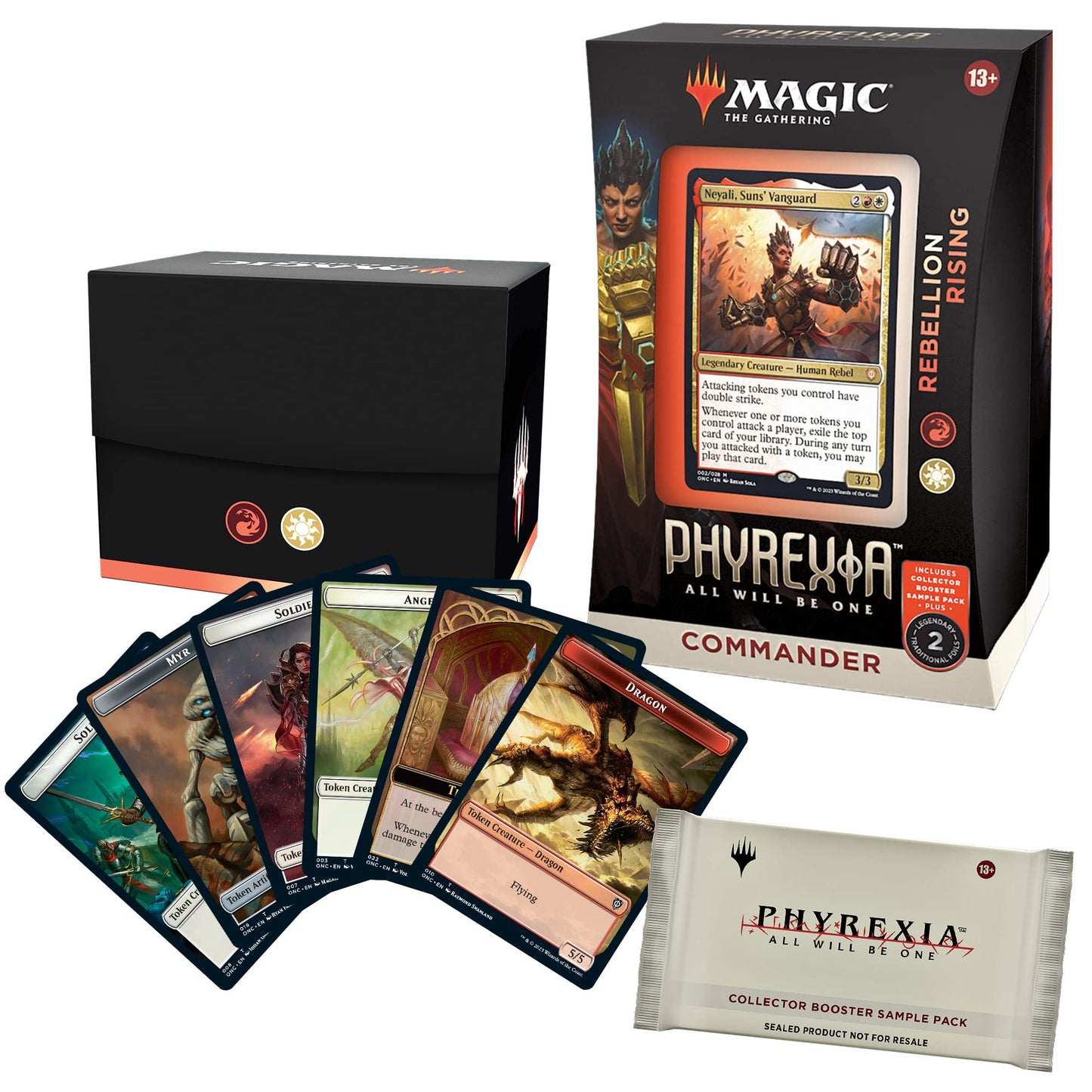 Magic: The Gathering Phyrexia All Will Be One Commander Deck 2 + Collector Booster Sample Pack