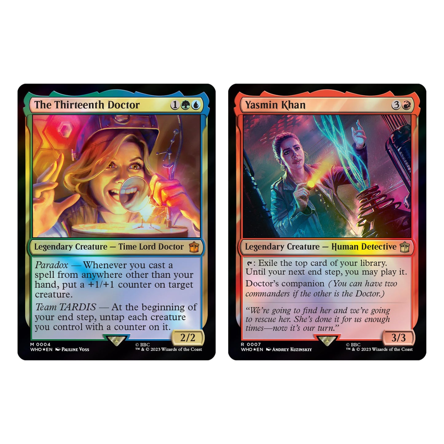 Magic: The Gathering Doctor Who Paradox Power Commander Deck – 100-Card Set
