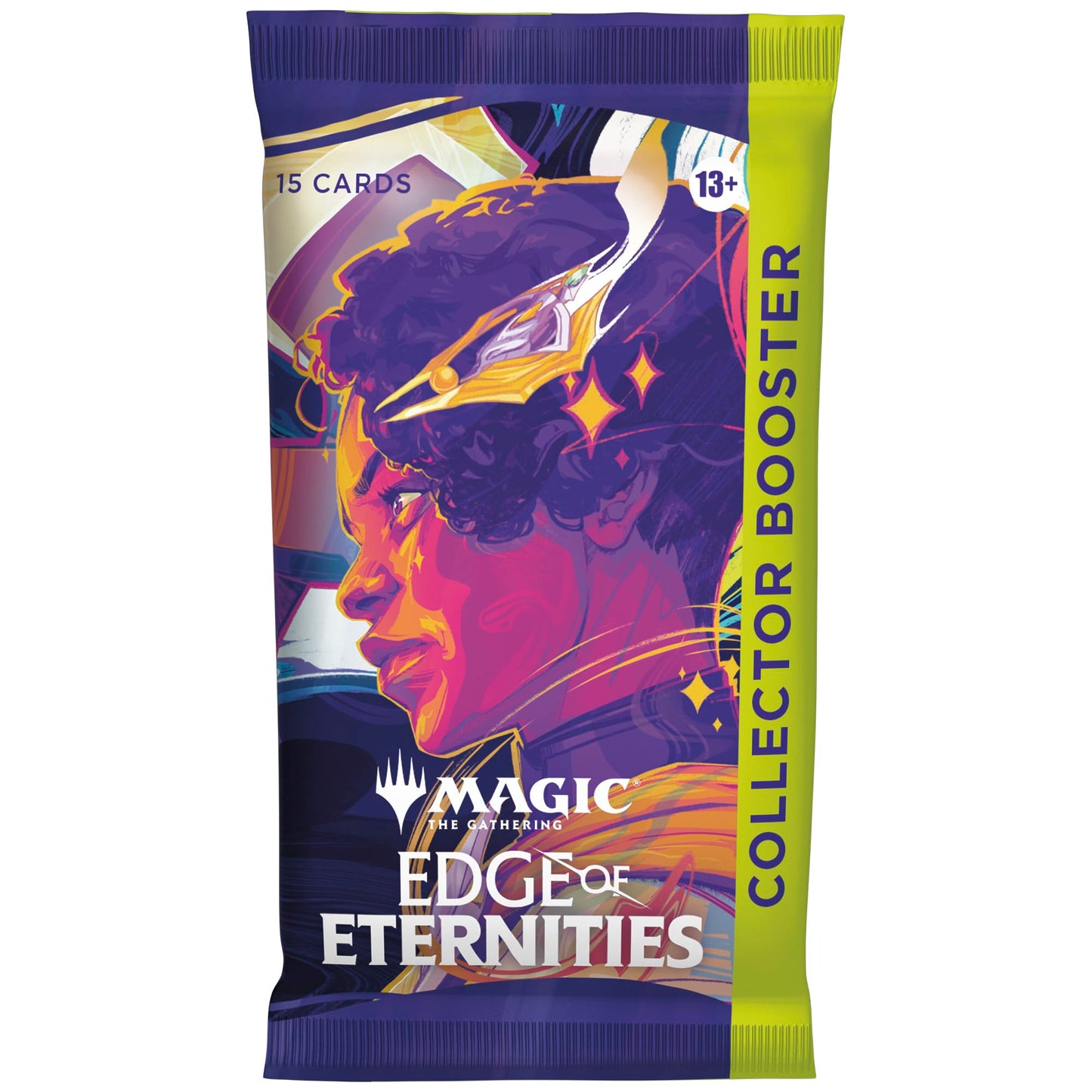 Magic: The Gathering Edge of Eternities Collector Booster — 15 Cards, Foils & Borderless Land