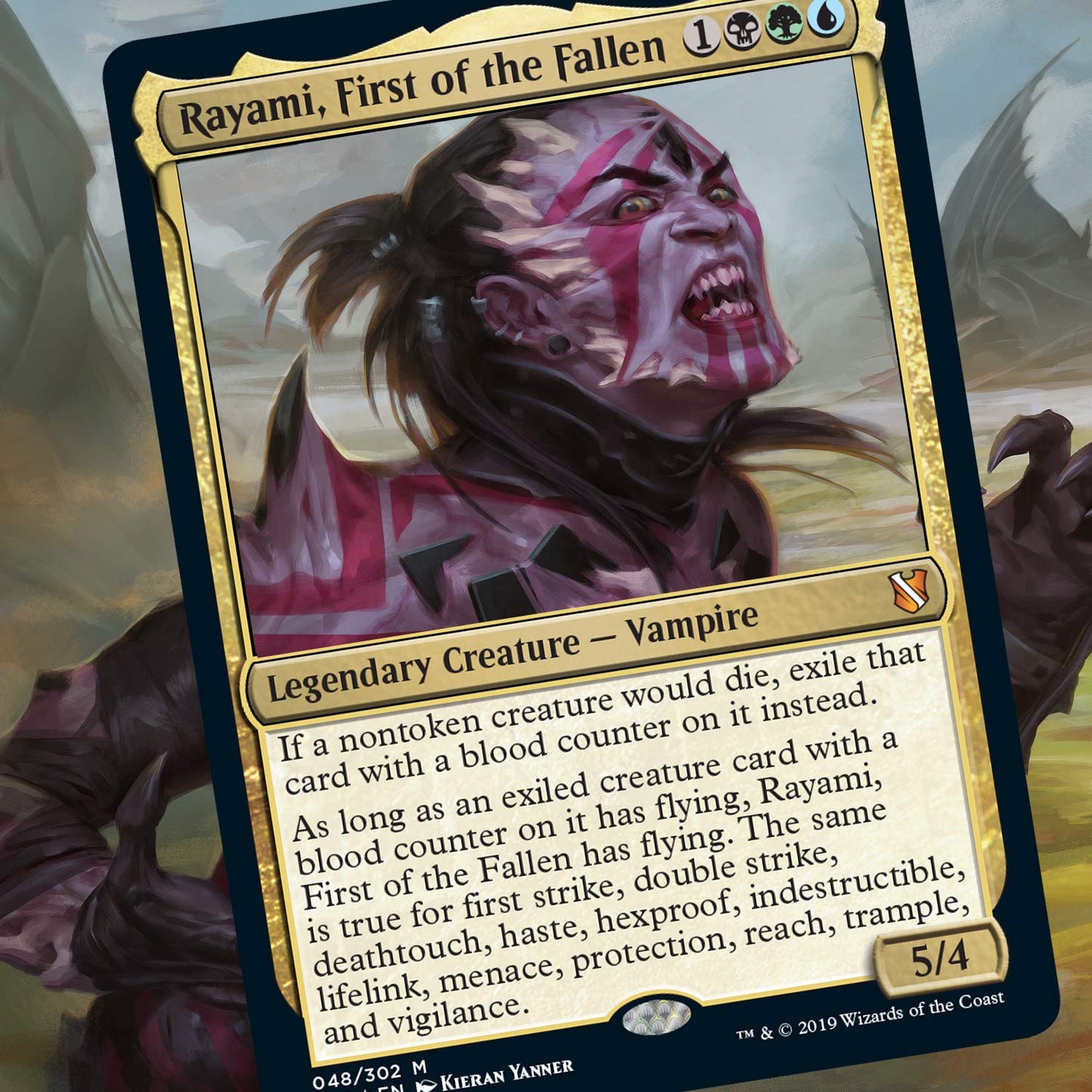 Magic: The Gathering Commander 2019 Faceless Menace Deck | 100-Card Ready-to-Play | 3 Foil Commanders