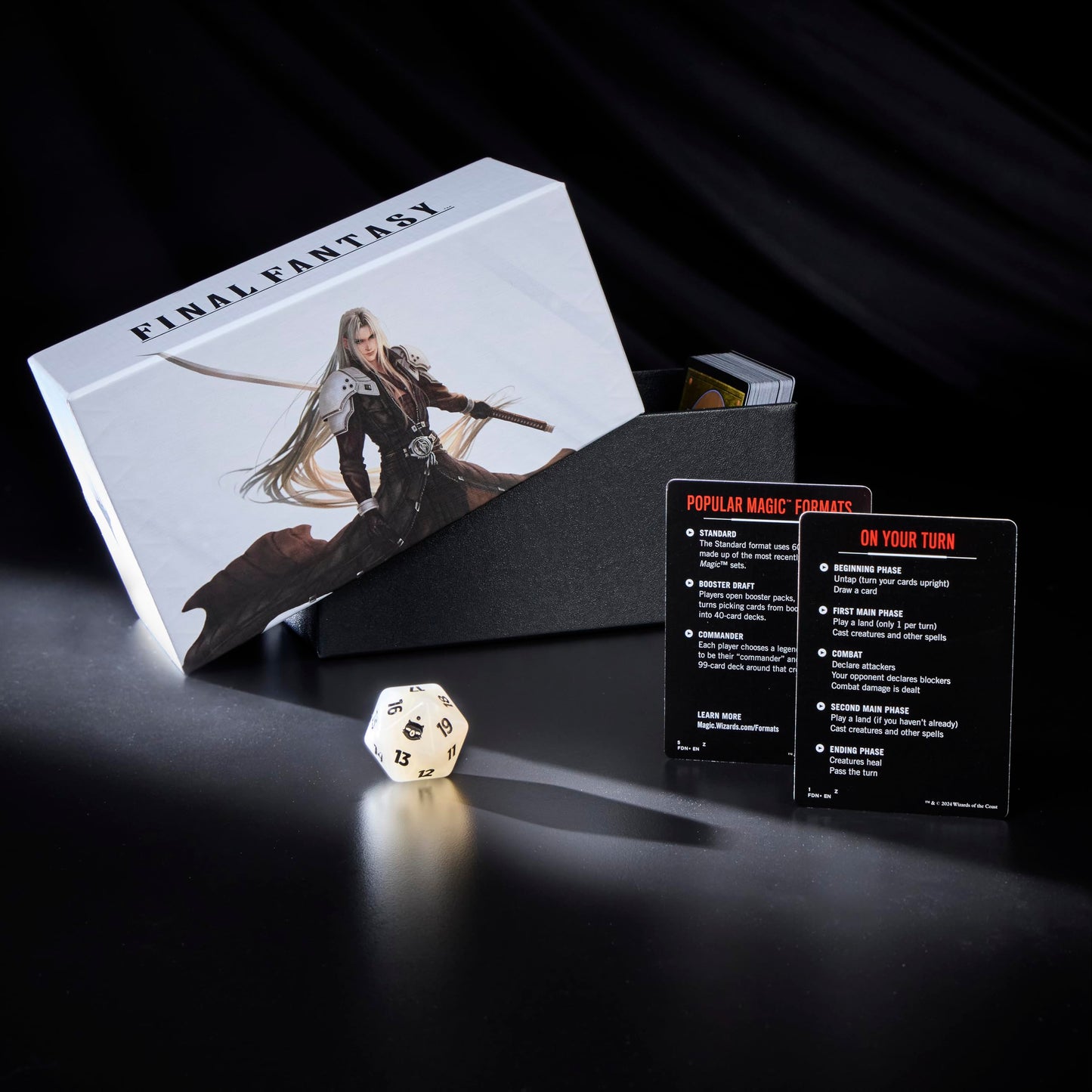 Magic: The Gathering Final Fantasy Bundle — 9 Play Boosters, Foil Extended-Art Cards, Full-Art Lands