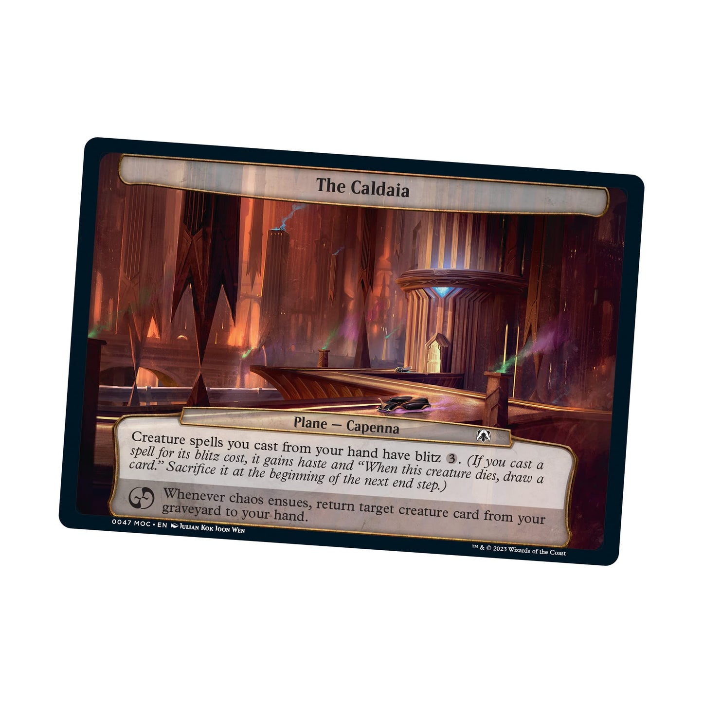 Magic: The Gathering Growing Threat Commander Deck – March of the Machine, 100 Cards + Accessories