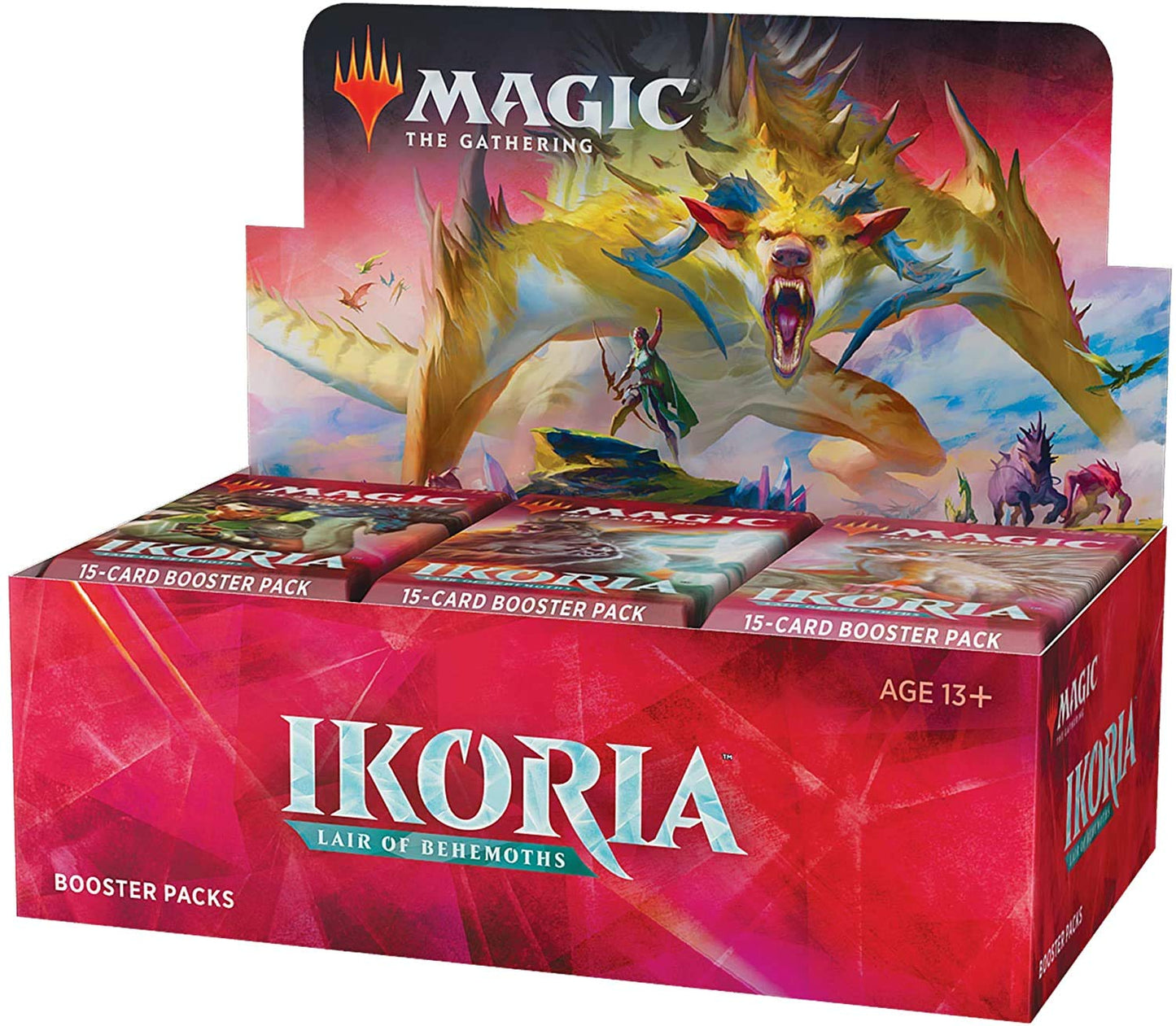 Magic: The Gathering Ikoria: Lair of Behemoths Draft Booster Box – 36 Packs
