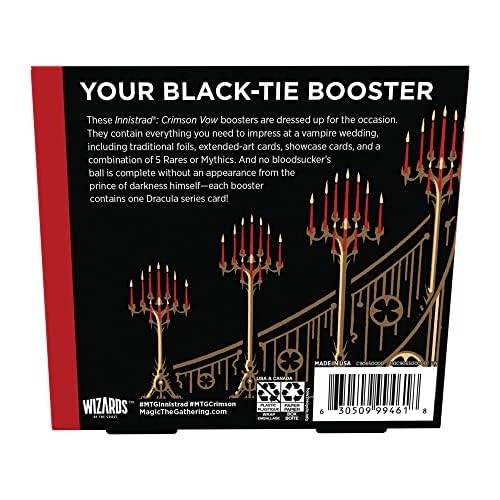 Magic: The Gathering Innistrad Crimson Vow Collector Booster Box – 12 Packs + Dracula Box Toppers (182 Cards)